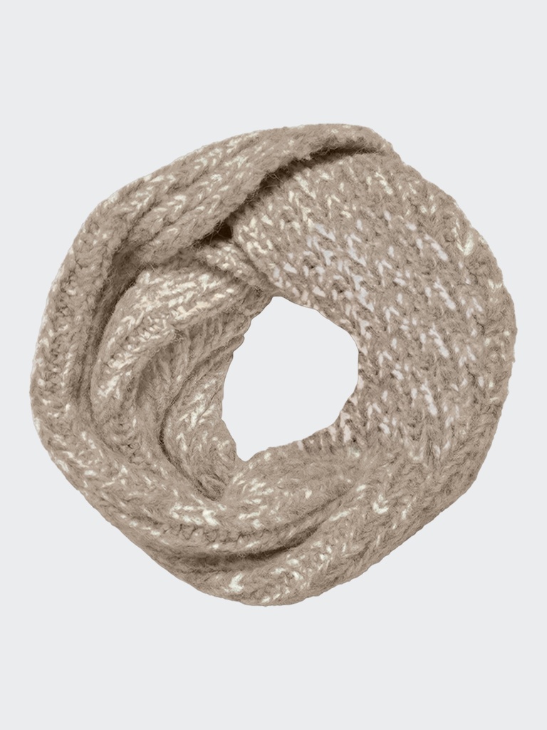 [002302] Snood scarf Barcelona (Relaxed beige)